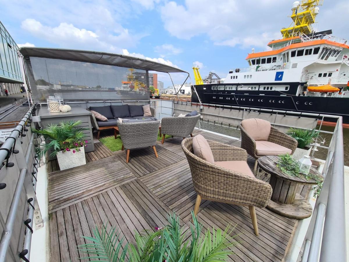 Hausboot Lobster Bremerhaven Buitenkant foto